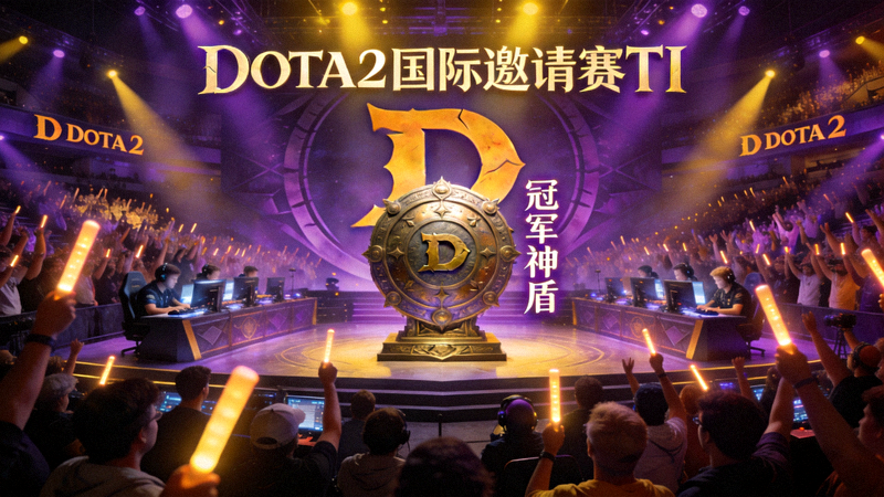 DOTA2国际邀请赛TI现场盛况与冠军神盾